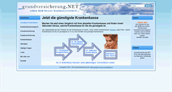Desktop Screenshot of grundversicherung.net