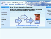 Tablet Screenshot of grundversicherung.net